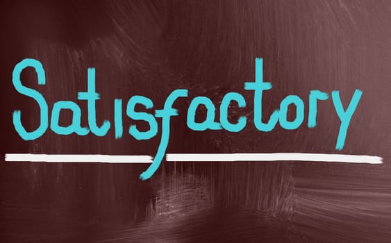 satisfactory concept