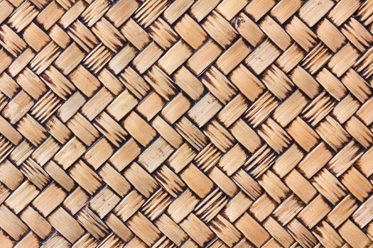 old handcraft weave texture natural wicker
