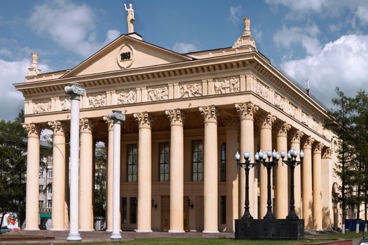 Drama Theatre in the city of Novokuznetsk, Russia