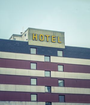 Retro Filtered Depressing Eastern Bloc Hotel