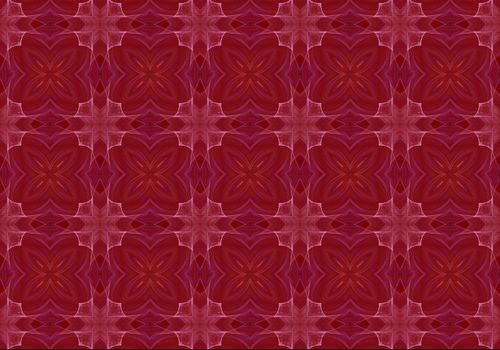 Kaleidoscopic abstract pattern, seamless multi-colored background