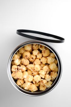 Popcorn in can