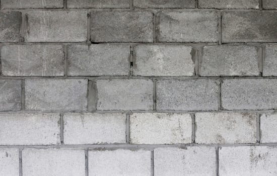 Seamless Background Photo Texture Of Gray Rough Brick Wall
