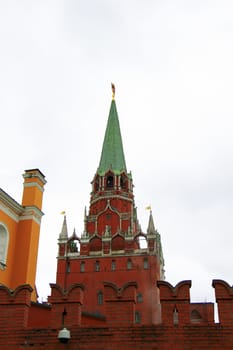 The Tower on the Red Square Moscow Russia