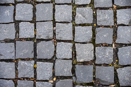 Block pavement square stone on the floor, background texture