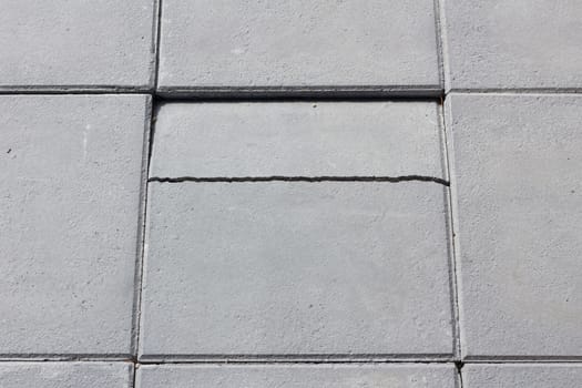 Cracked concrete texture closeup background.