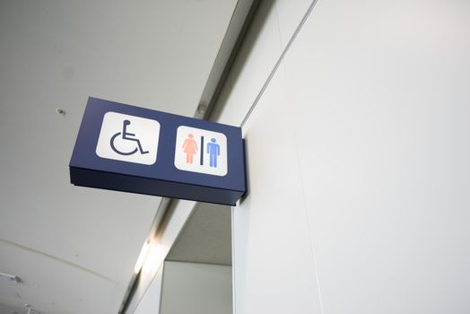 bathroom Signs have indicate that a toilet for the disabled