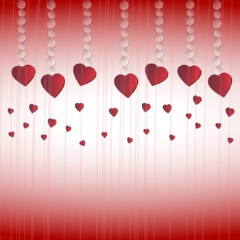 Happy Valentines Day background.