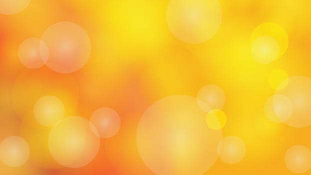 Abstract blur bokeh orange.Vector bokeh background EPS 10