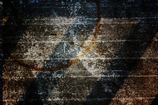 grunge texture, wall background, vignette 