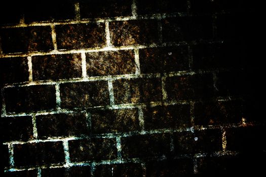 grunge texture, wall background, vignette 