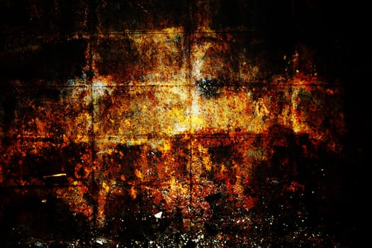 grunge texture, wall background, vignette 