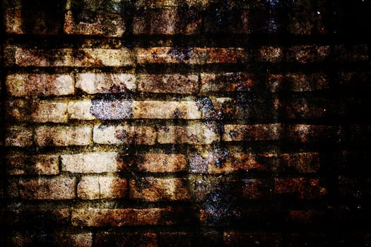 grunge texture, wall background, vignette 