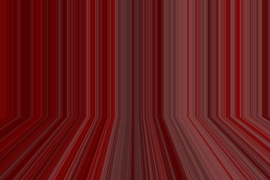Red vertical lines on wall and floor background