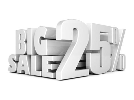 beautiful 3d silver text SALE