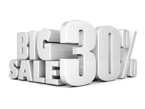 beautiful 3d silver text SALE