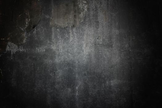 grunge texture, wall background, vignette