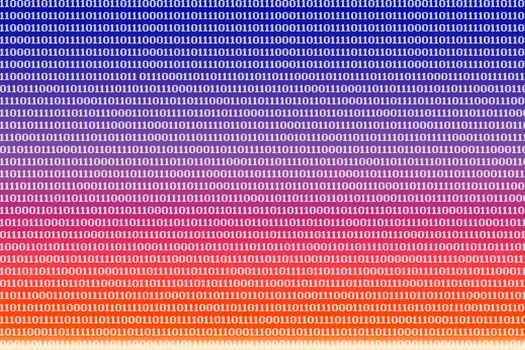 Binary computer code background