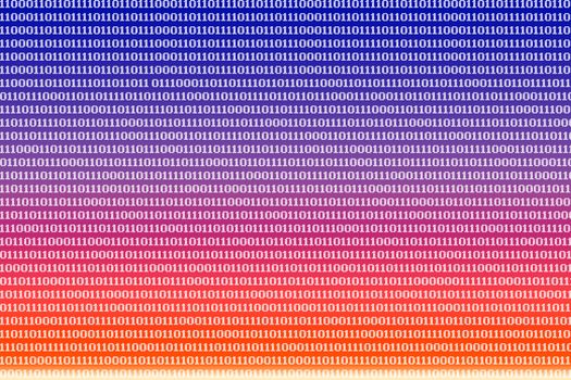 Binary computer code background