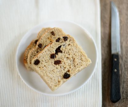 Raisin bread, Homemade bakery