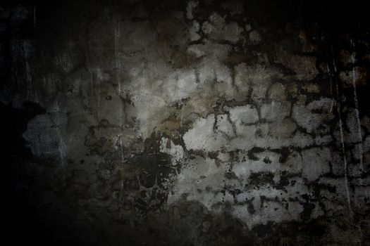 grunge texture, wall background, vignette 