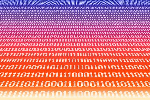 Binary computer code background