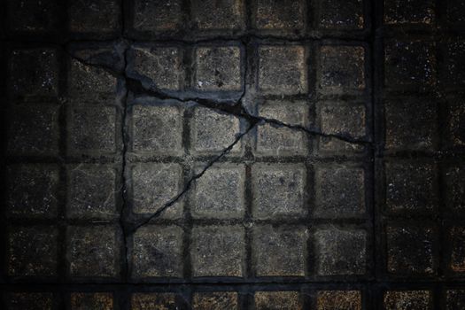 grunge texture, wall background, vignette
