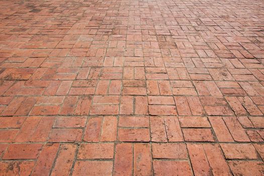 close - up street floor tiles as background.