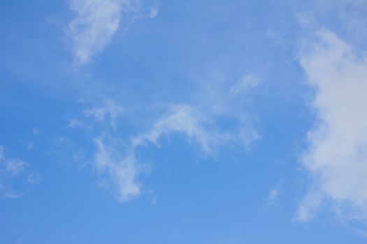 blue sky with clouds background