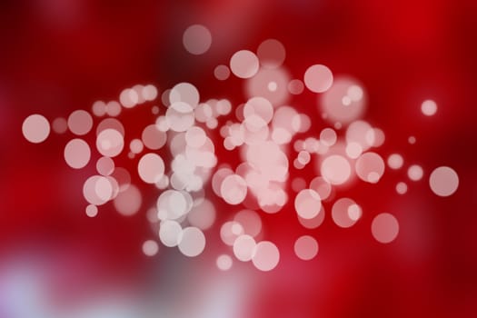 red bokeh abstract light background.