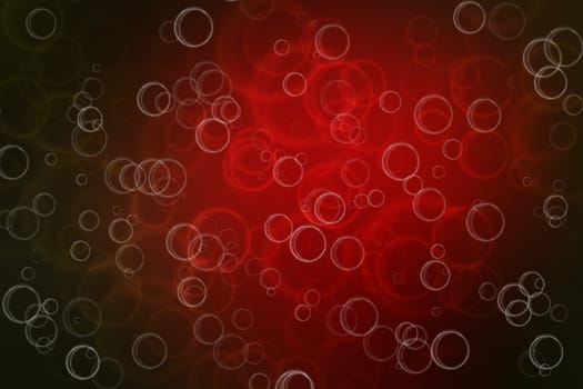 red bokeh abstract light background, with cycles.