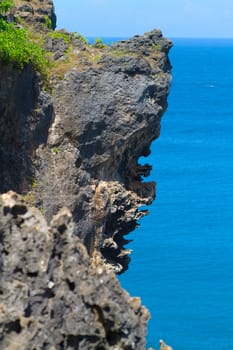 picture of Coast line of Bali island.Indonesia.