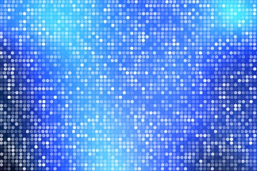 Beautiful polka dots on blue background.