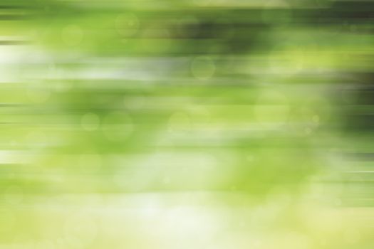  abstract green nature background, bokeh, fast motion