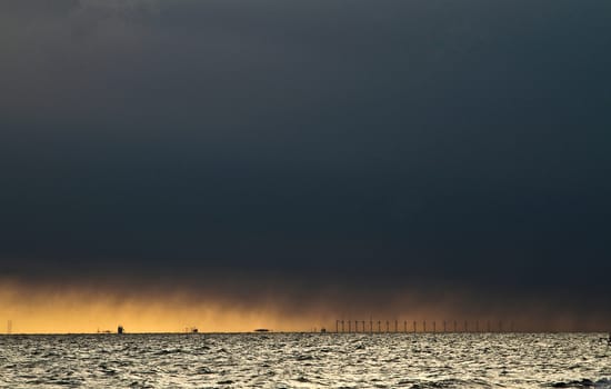 Coastal landscape in denmark north from copenhagen