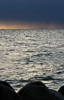 Coastal landscape in denmark north from copenhagen