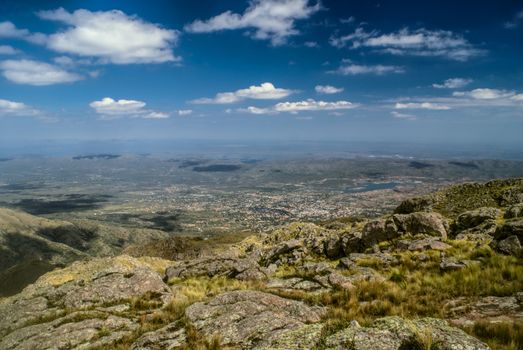 Picturesque landscape in Capilla del Monte in Argentina, South America