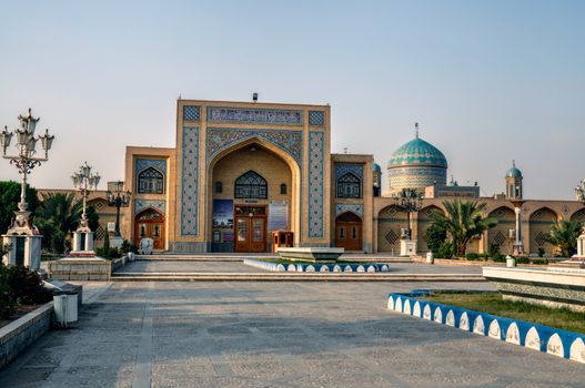 Beautiful mosque in town of Tabas, Iran