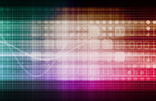 Medical Technology Background as a Art Concept