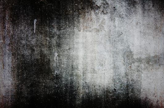 old grunge wall texture with vignette.