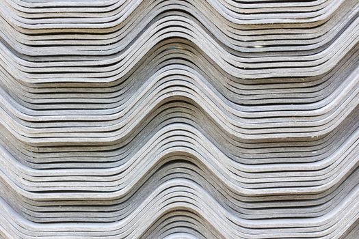 The stack of gypsum board preparing for construction, background