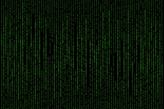 green matrix background computer generated