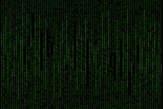 green matrix background computer generated