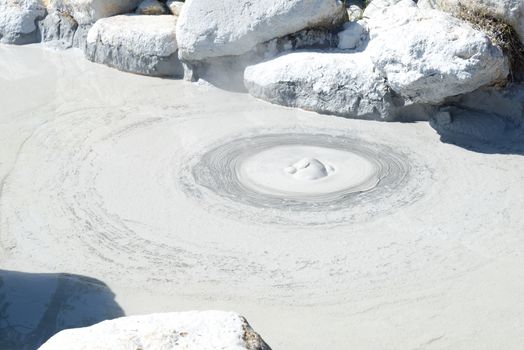 Hot Spring water boiling, Beppu, Oita, Japan