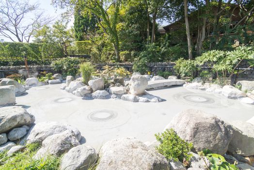 Hot Spring water boiling, Beppu, Oita, Japan