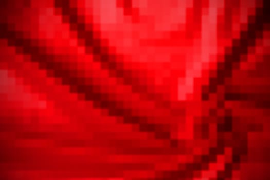 Colorful red mosaic abstract background