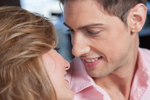 Young couple in love