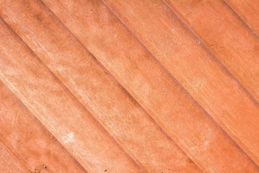 close-up of teak wood plank texture with natural patterns / teak plank / teak wall with diagonal pattern