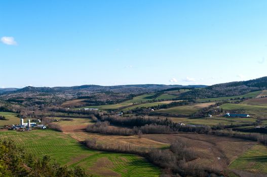 Rural New Brunswick farmland near Sussex