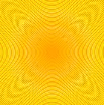 Yellow twirl circular wave Background.